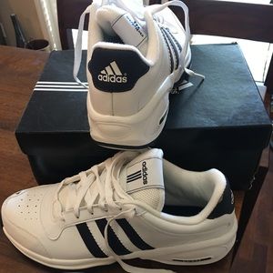NWT White Classic Series 3 Adidas Tennis Shoes